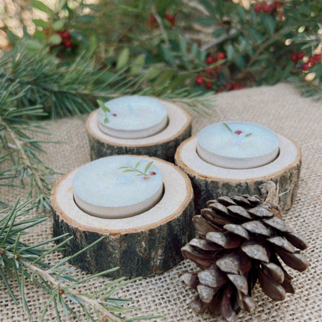 🌿Aromatheraphy Tealigths🕯️Velitas de té + Portavelas